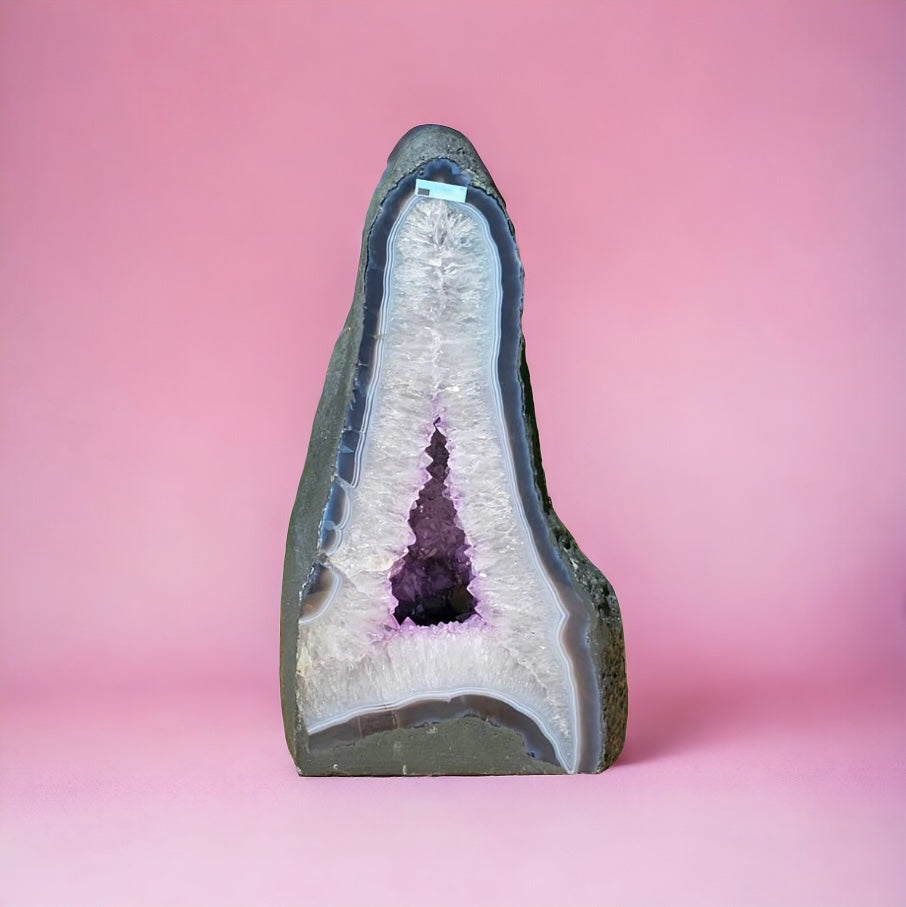Large Amethyst Crystal Church 37.8 KG