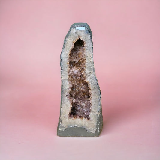 large amethyst church