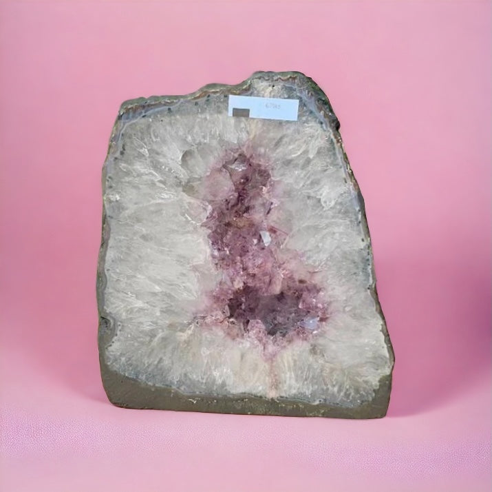 small amethyst crystal church for sale