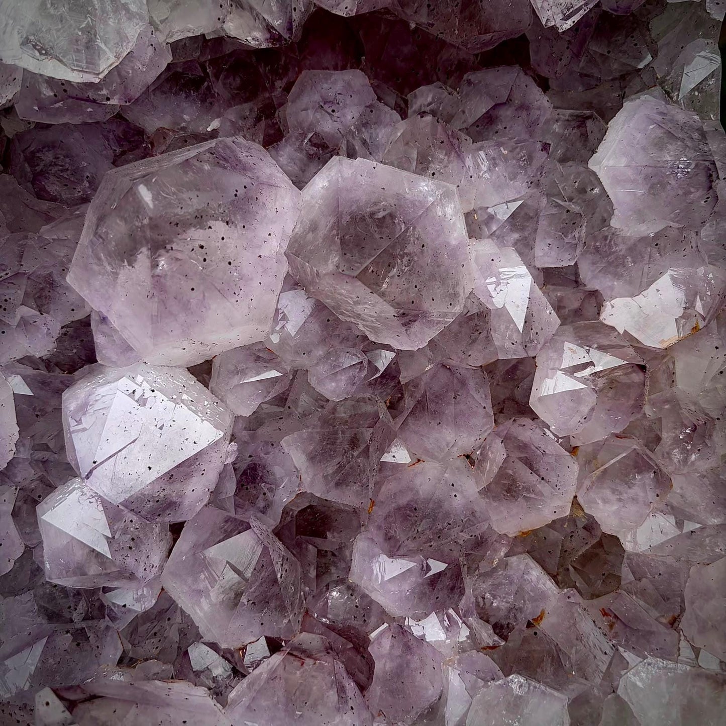 Large lilac Amethyst crystal for home interior display