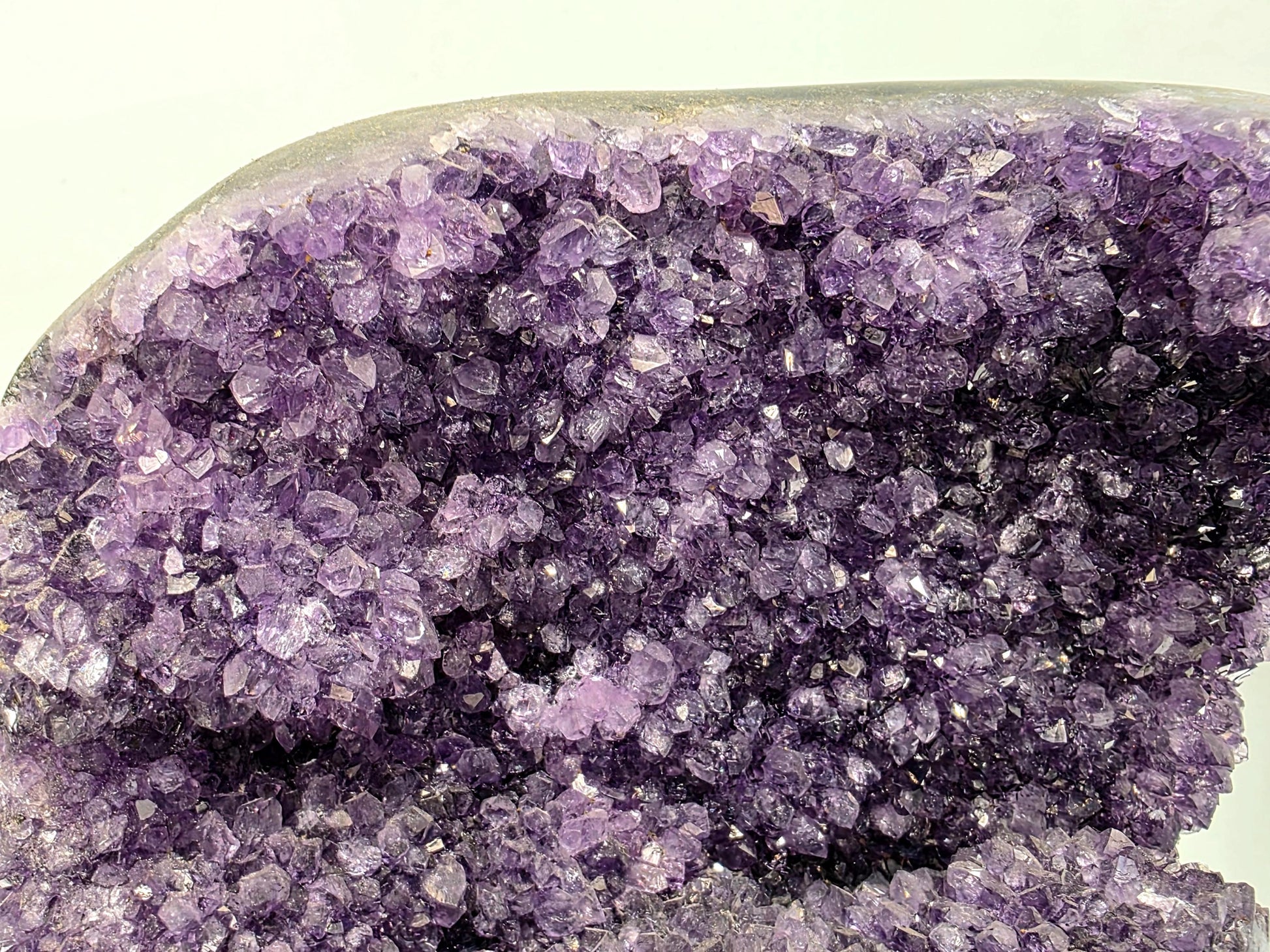 A luxury Amethyst geode display piece.