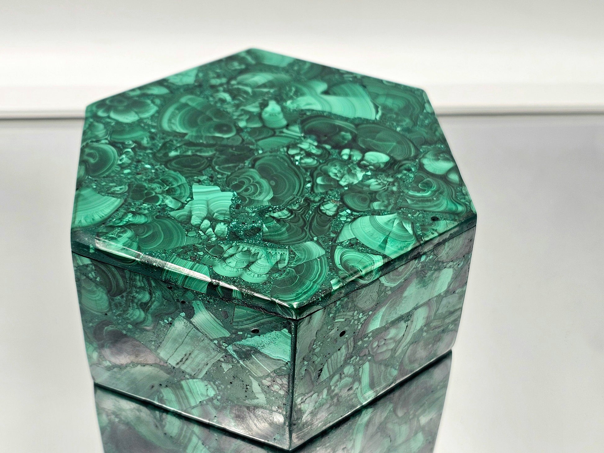 luxury crystal trinket box