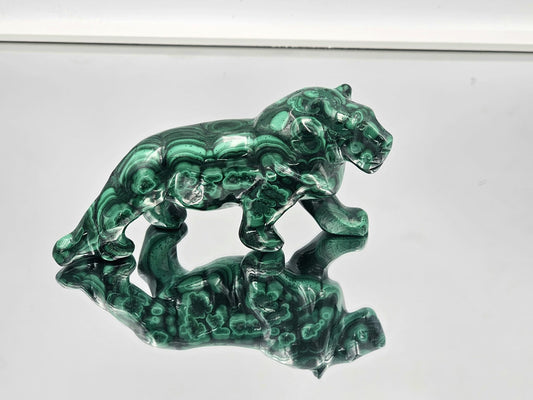 malachite animals tiger