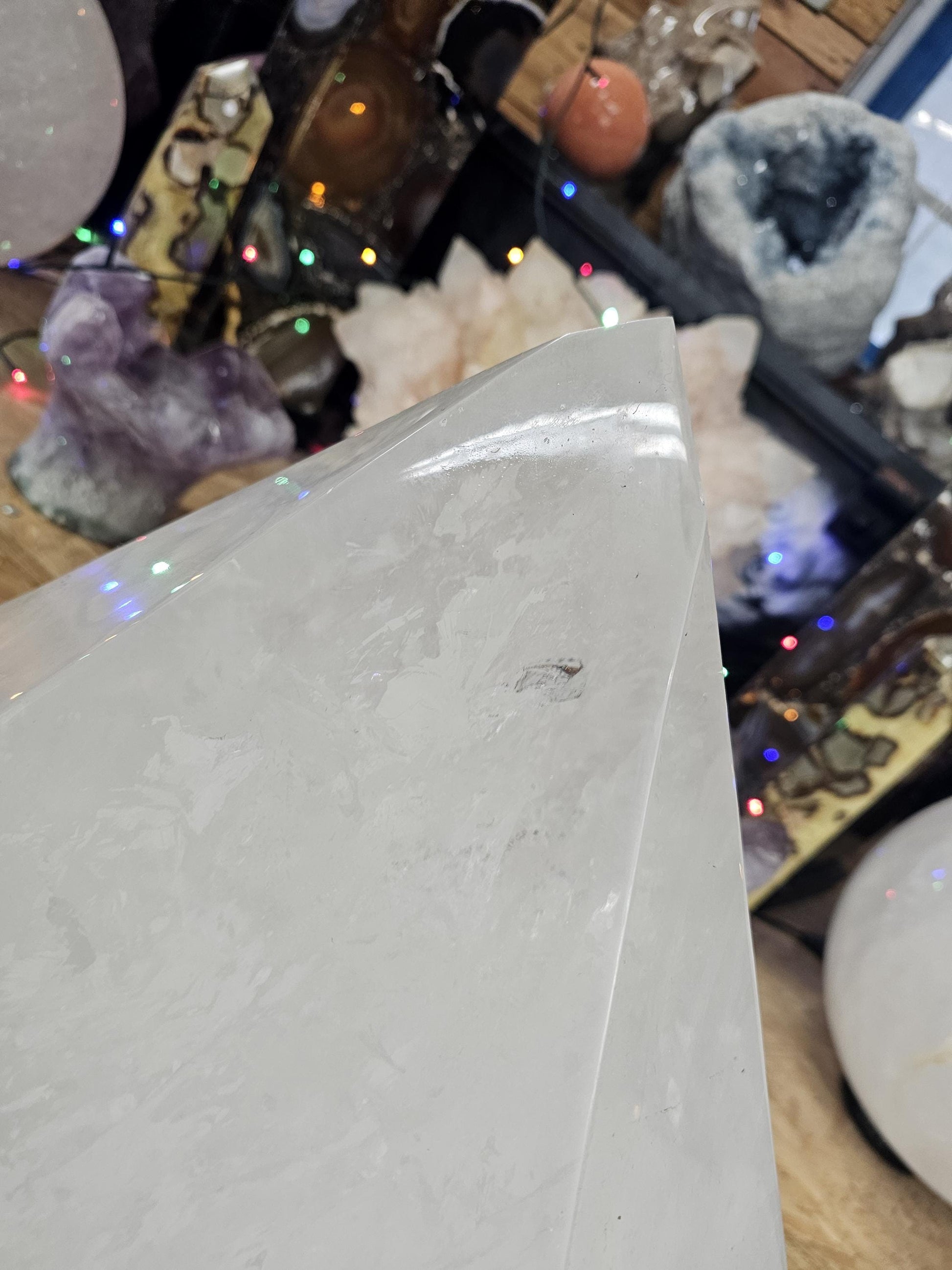 Madagascar quartz point – huge, clear-tipped, high-grade crystal for collectors or statement decor