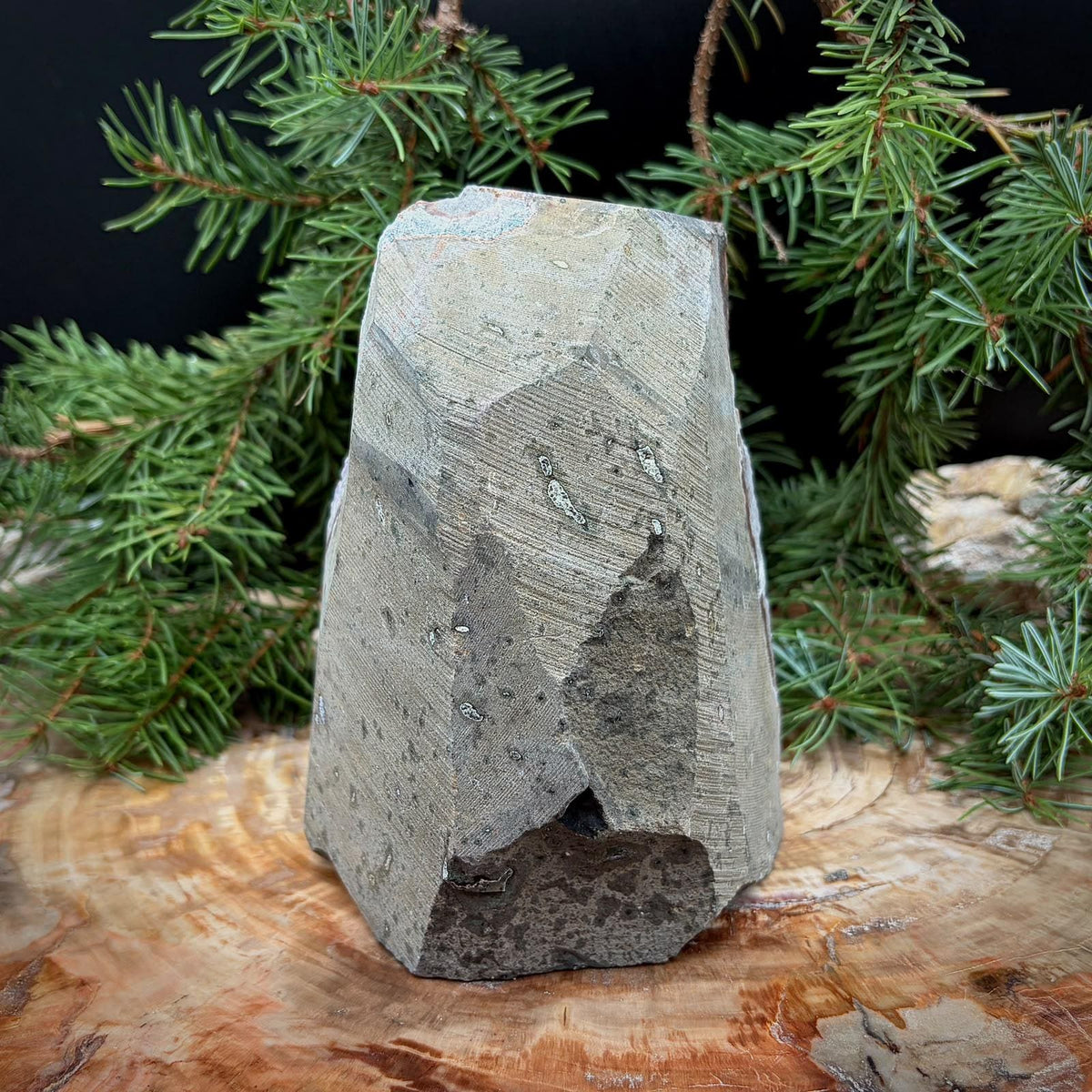 Natural crystal for home display