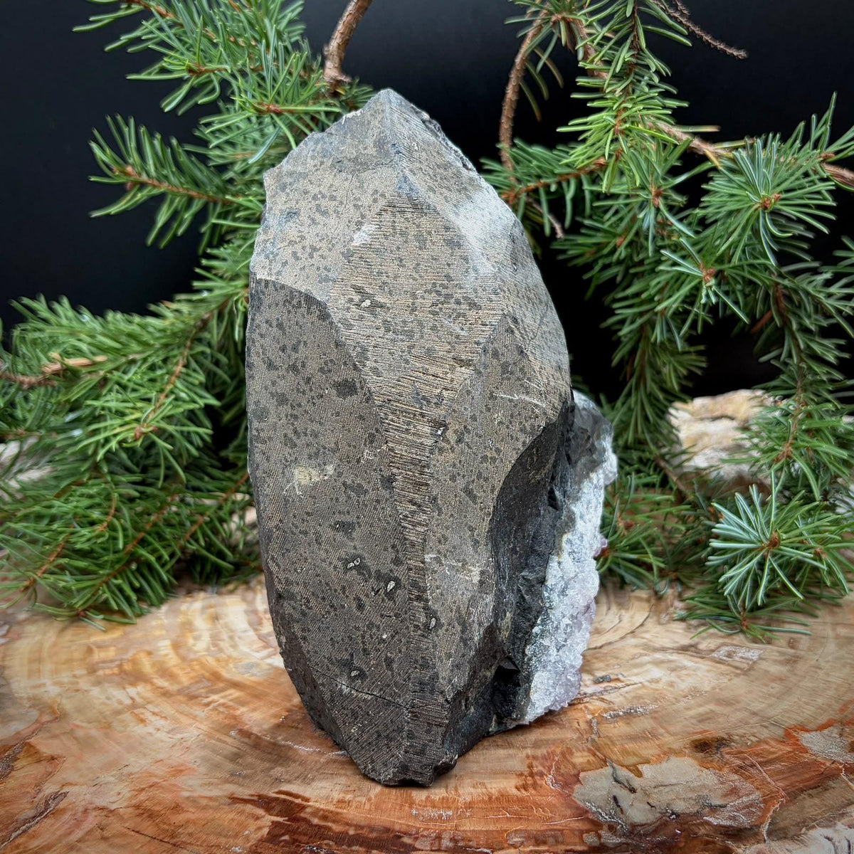 Natural Quartz Geode mineral specimen