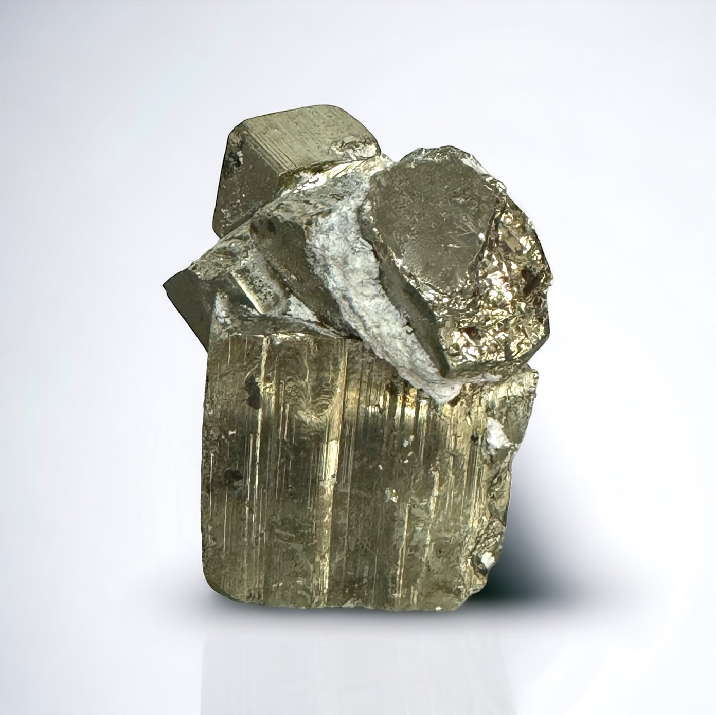 15) Pyrite Crystal Cube
