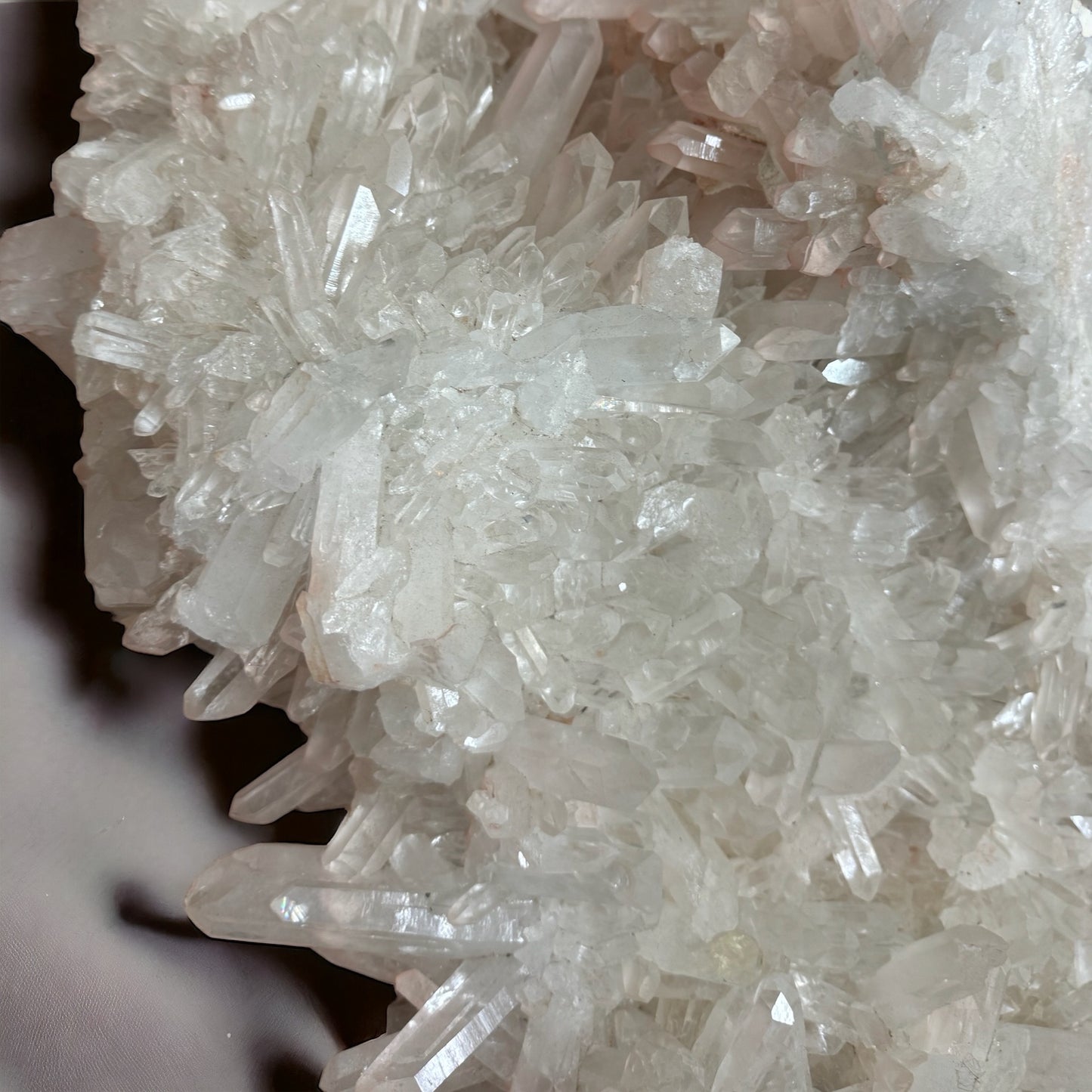 premium large crystals uk clear quartz crystal cluster