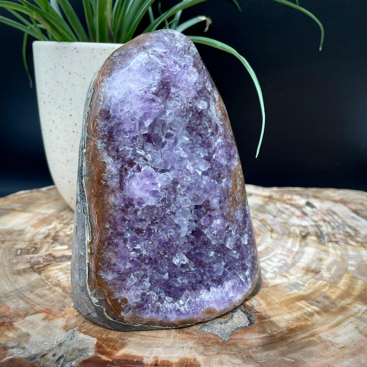 Purple Amethyst crystal home accessory