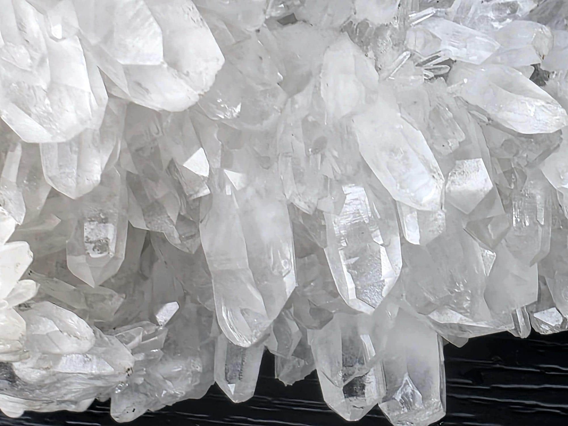 Clear quartz eagle statue perfect for crystal collectors.