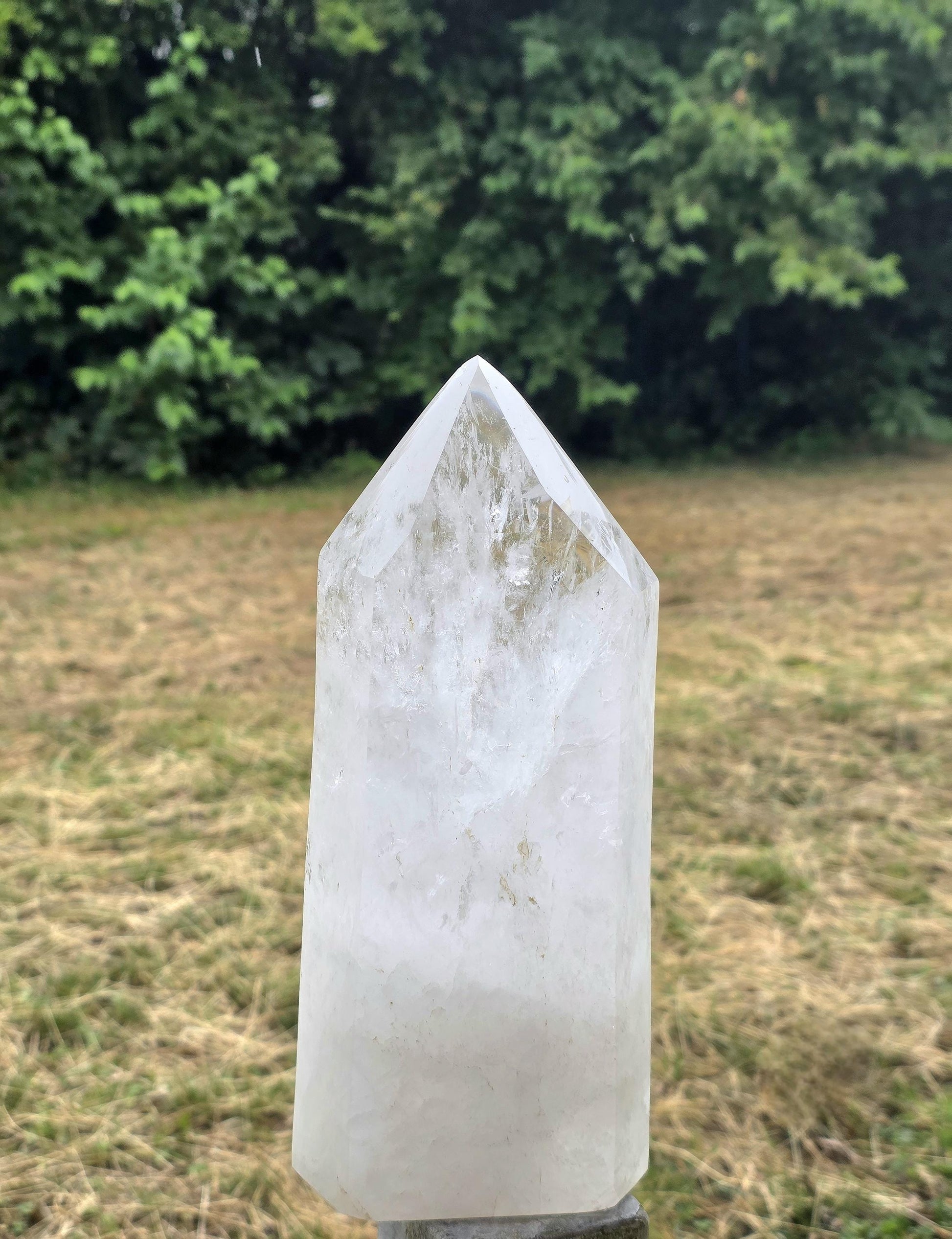 Luxury quartz decor piece with clarity