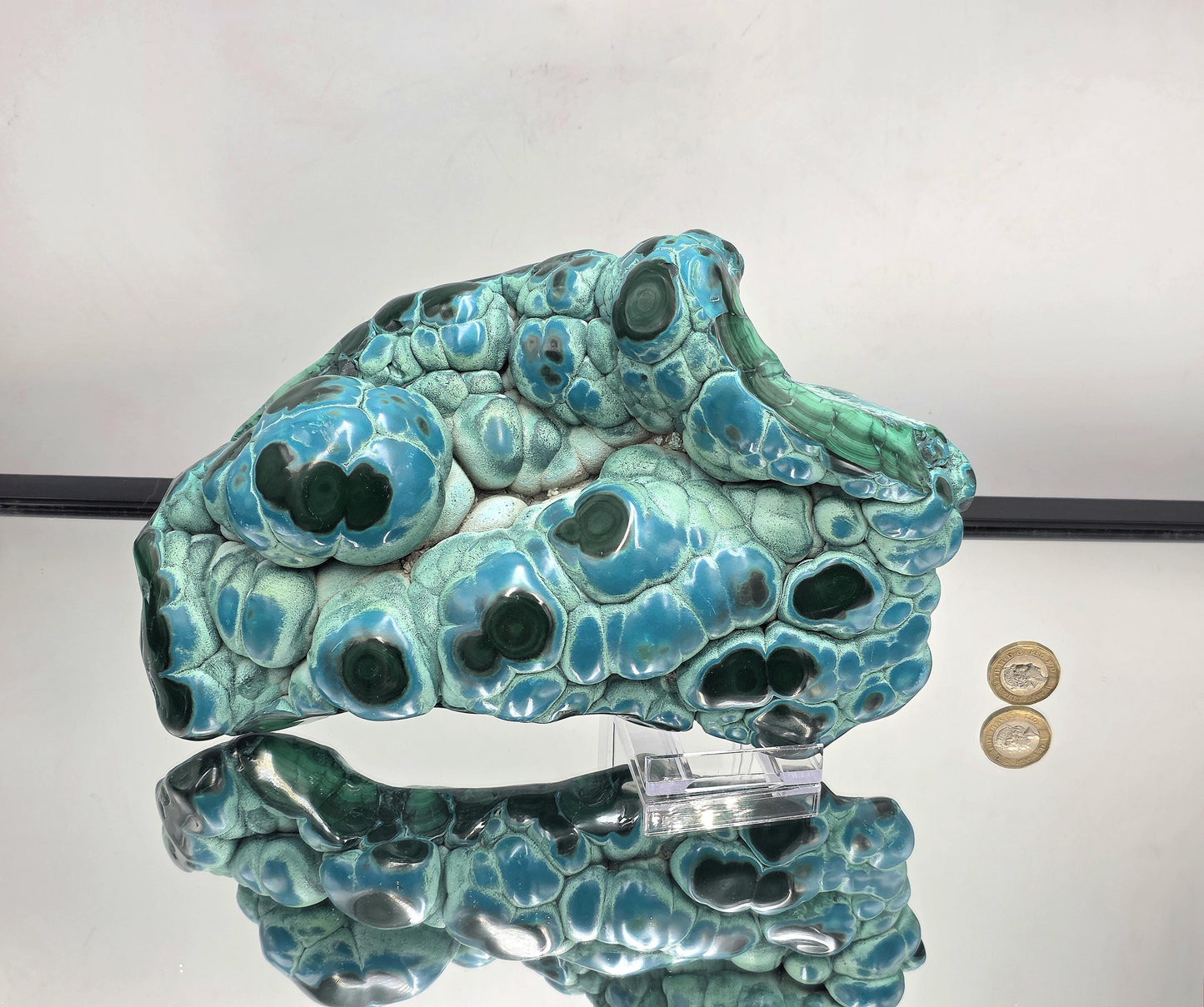 Rare Malachite Chrysocolla collector crystal