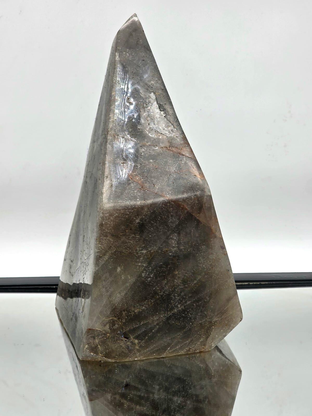 smoky quartz crystal modern interior styling decor