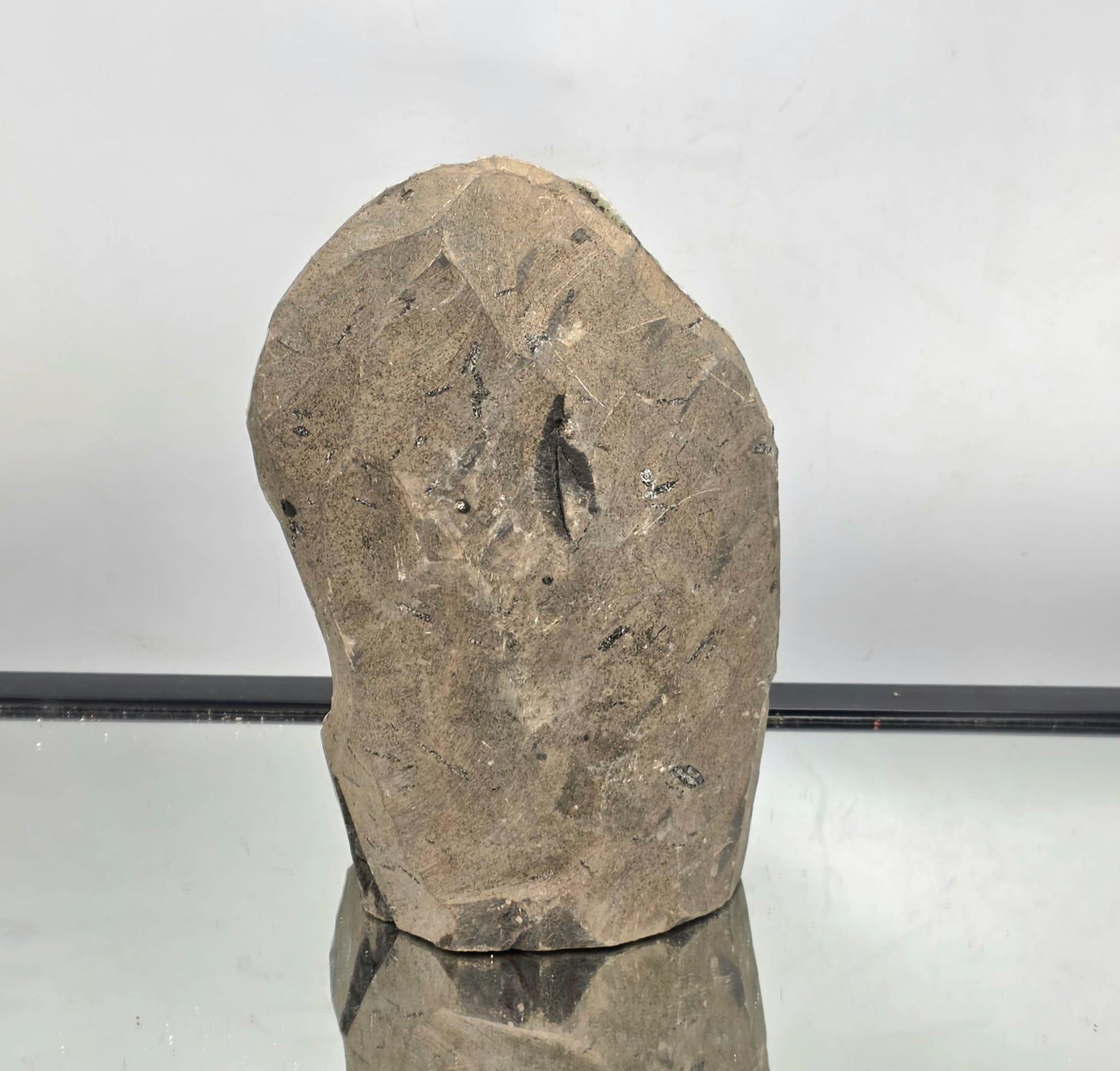 Sparkling apophyllite cluster displayed as mineral specimen