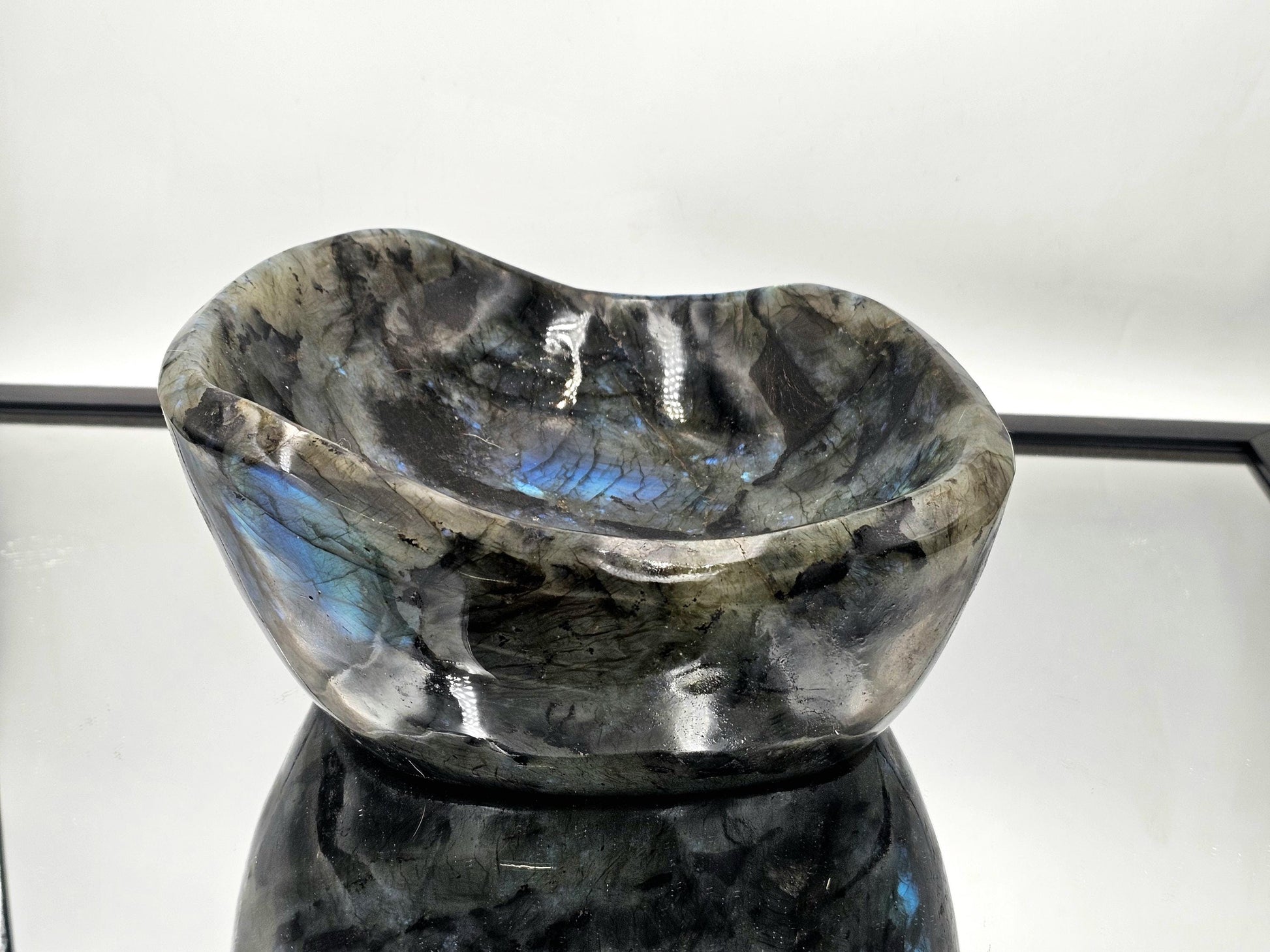 Decorative Labradorite bowl for modern home interiors