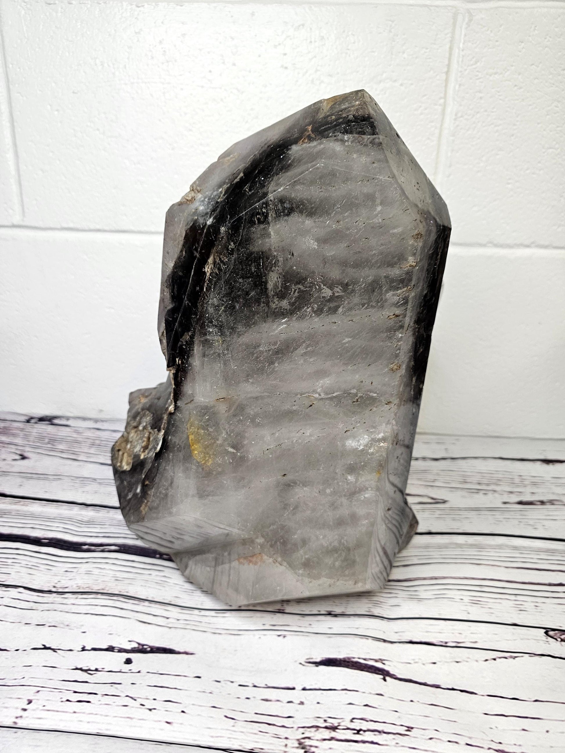 unique crystals luxury crystals interior design crystals XL Elestial Amethyst Crystal 