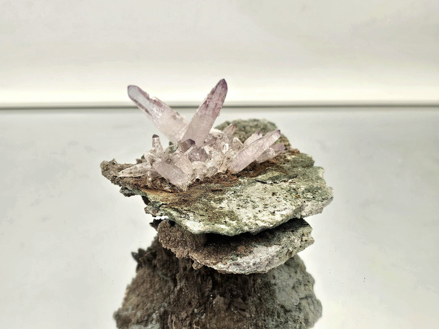 unique home decor violet crystals