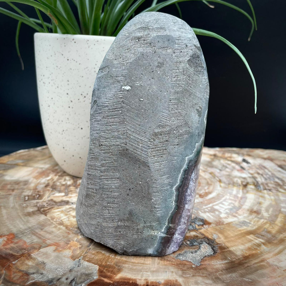 Uruguayan Amethyst natural stone home accessory