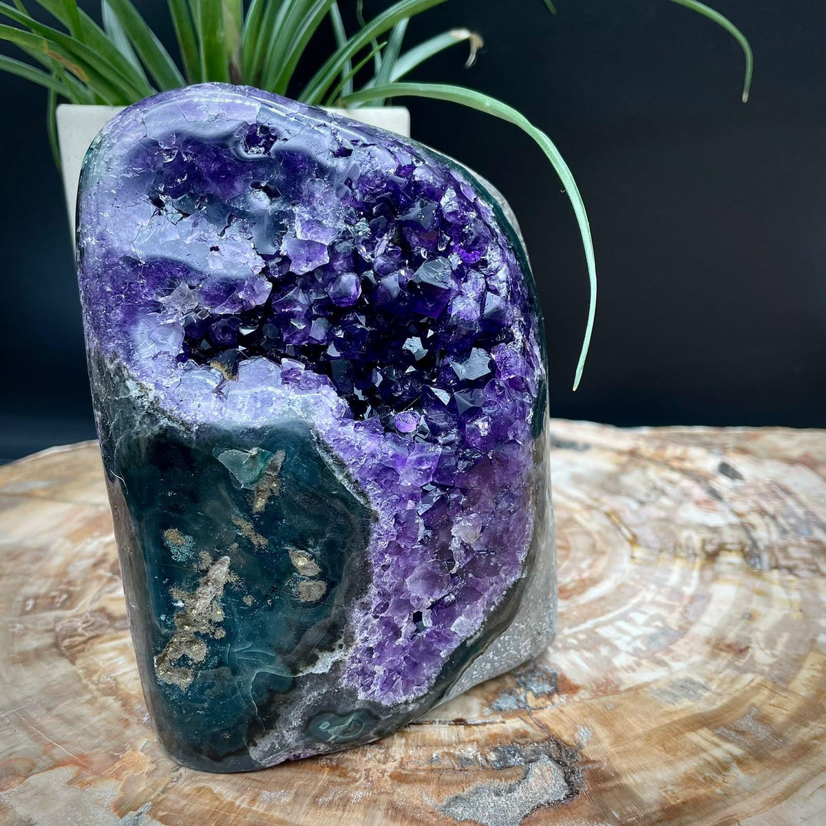 Natural Uruguayan Amethyst mineral specimen