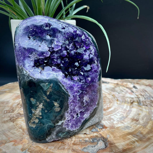 Natural Uruguayan Amethyst mineral specimen