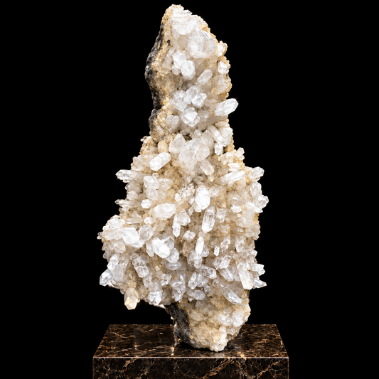 XL natural Clear Quartz crystal cluster