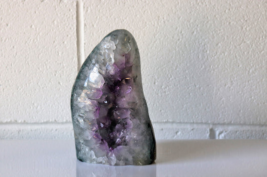 Uruguayan Pale Amethyst Geode