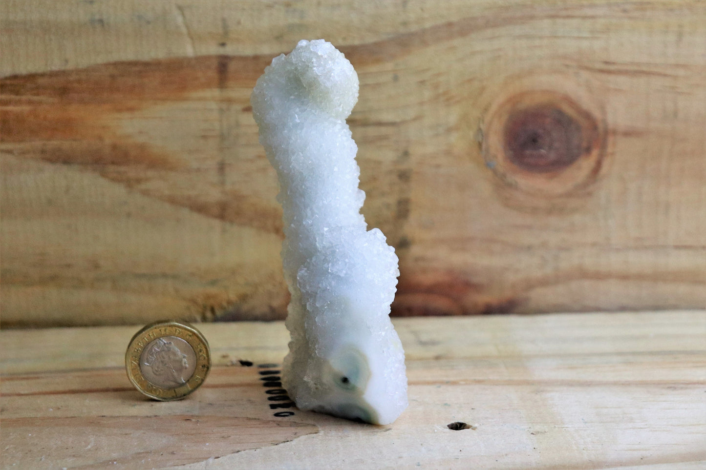 38) Quartz Crystal Stalactite Coral / Spirit / Cactus