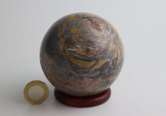 Large Himalayan Jasper Crystal Sphere