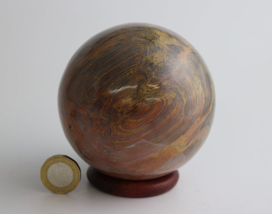 Large Himalayan Jasper Crystal Sphere