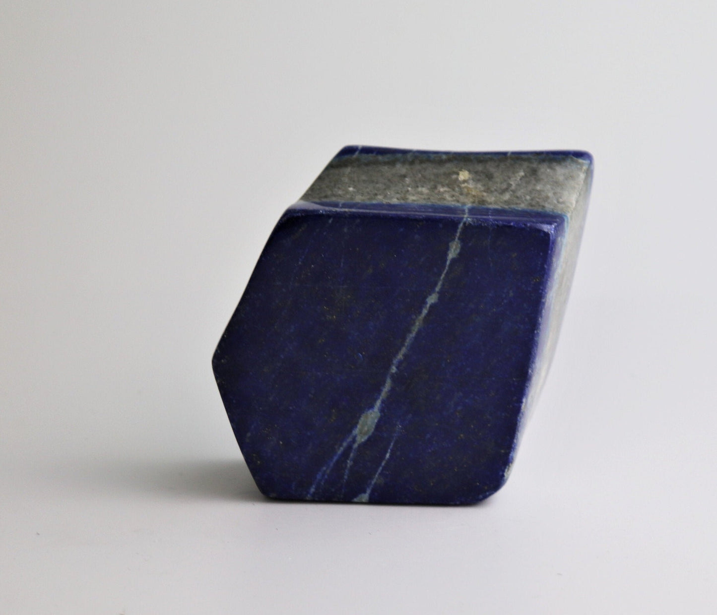 23) Large lapis lazuli Crystal Natural Free form Blue Gemstone