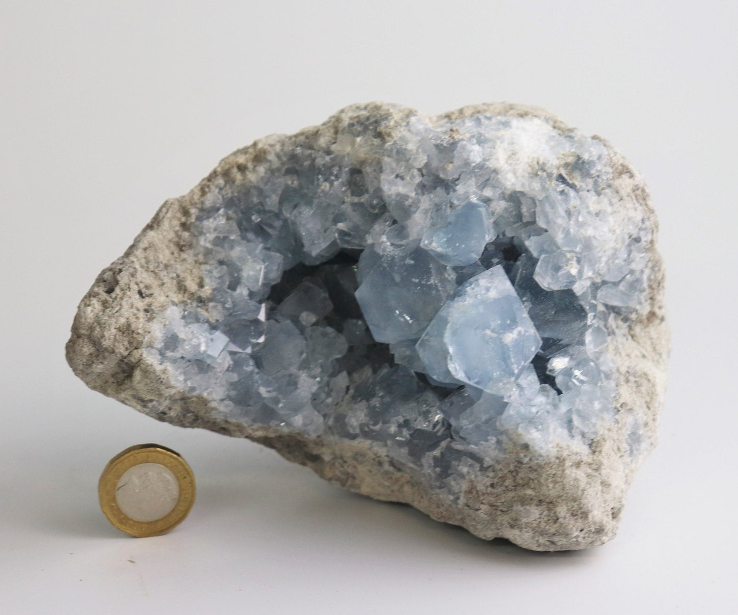 large celestite crystal high quality 