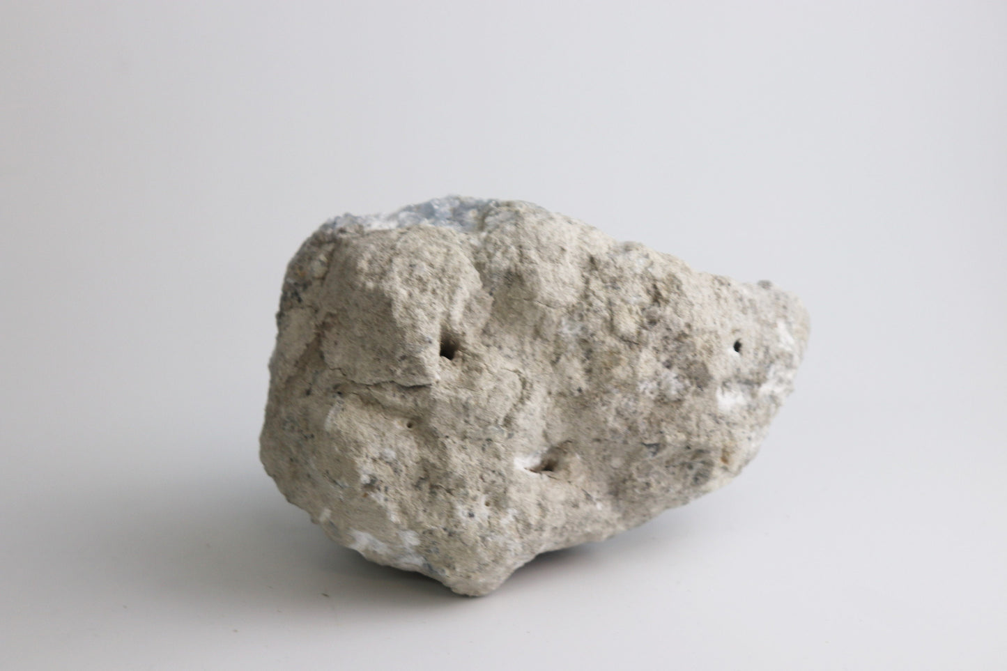 15) Large Blue Celestite Crystal Geode Raw Natural Mineral High Grade Celestine