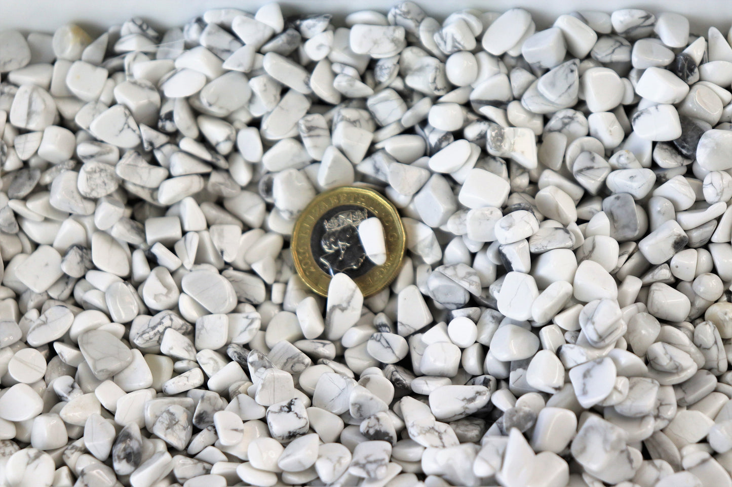 Extra Small Howlite Crystal Chips / Tumblestones 50g Bags