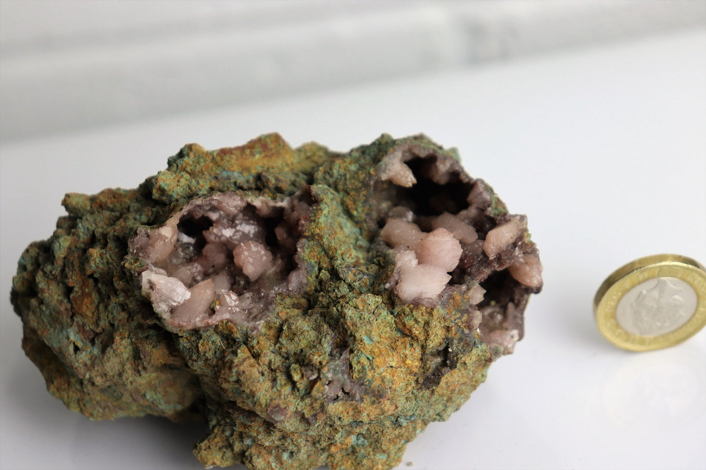 13) Quartz Crystal Geode Morocco