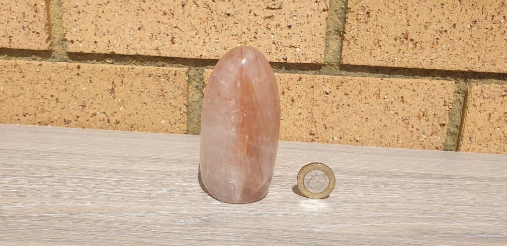 11) Red Hematoid Quartz Crystal