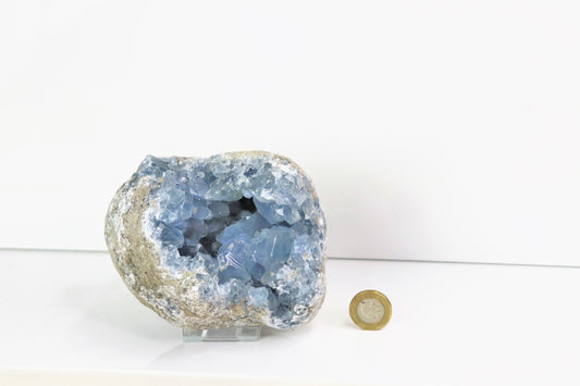 51) Large Celestite Crystal Natural Cluster  1.86KG