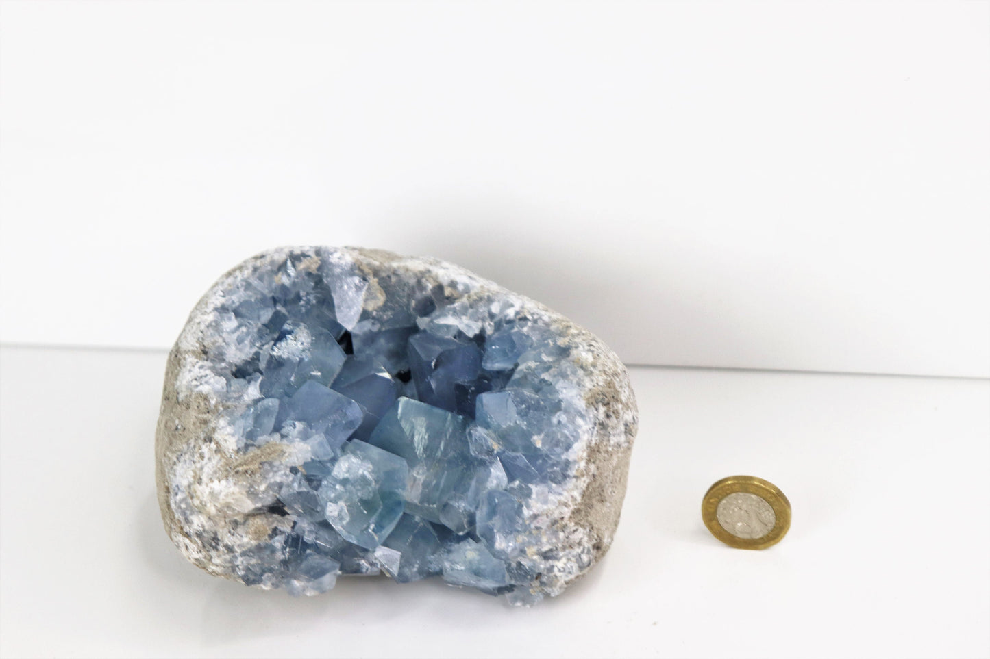 50) Large Celestite Crystal Natural Cluster  1.86KG