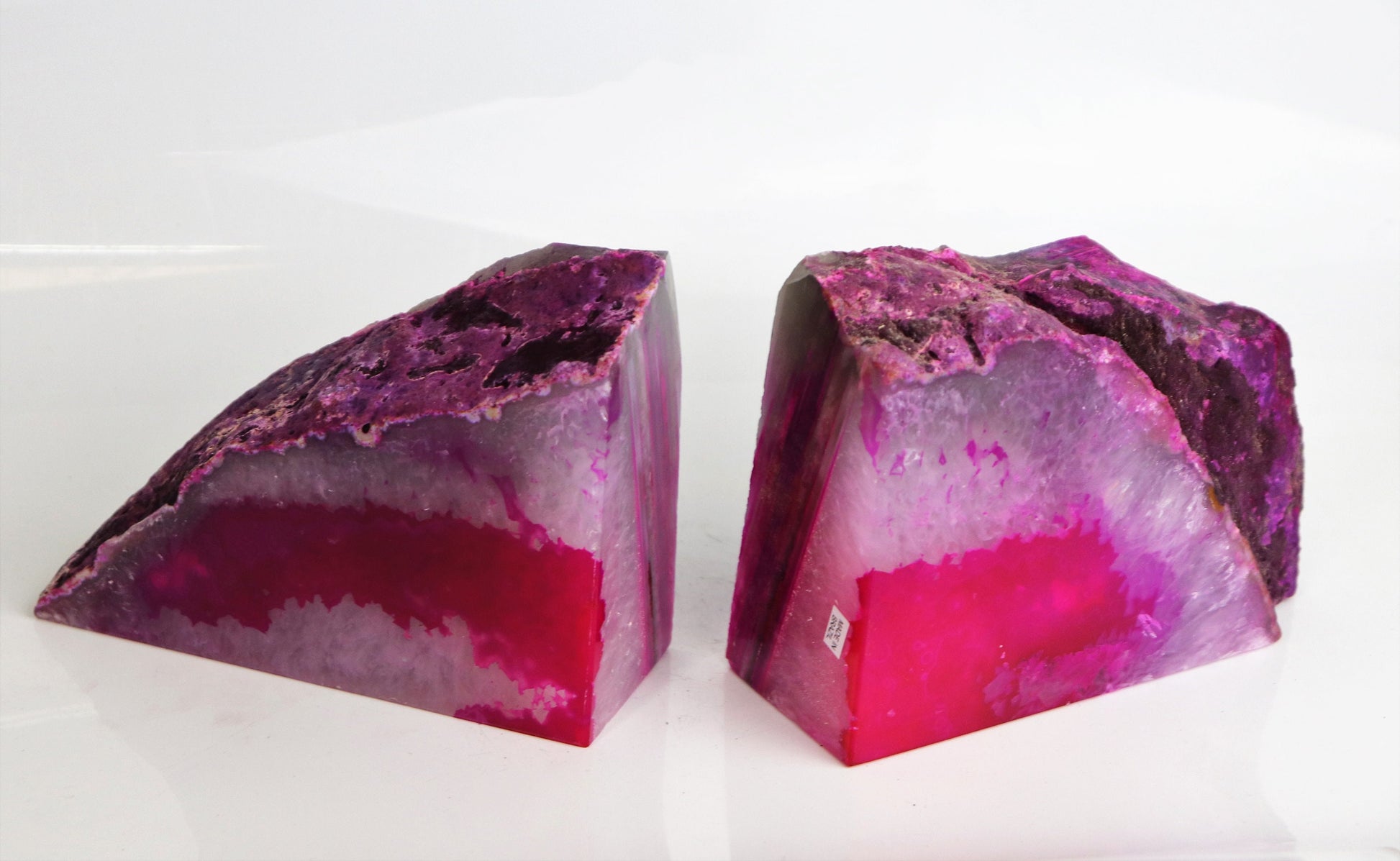 pink crystals