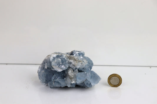 40) Celestite Crystal / Celestine Natural Cluster