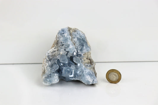7) Celestite Crystal / Celestine Natural Cluster