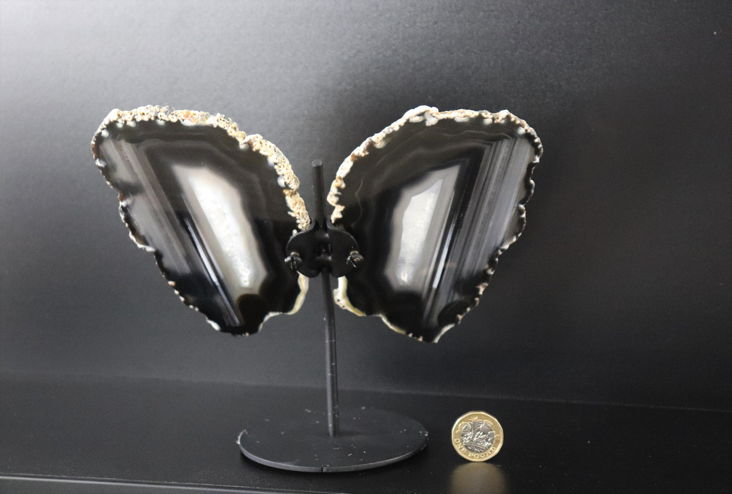 crystal butterflies