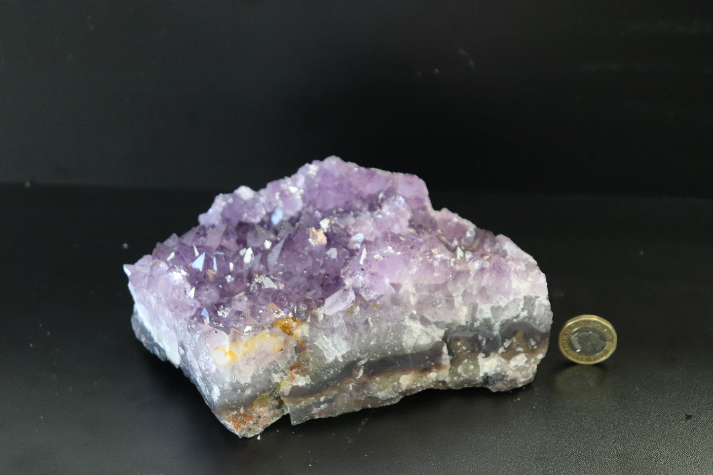 AM63) Large Amethyst Crystal Cluster