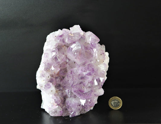 Large Amethyst Crystal Natural Geode Free Standing