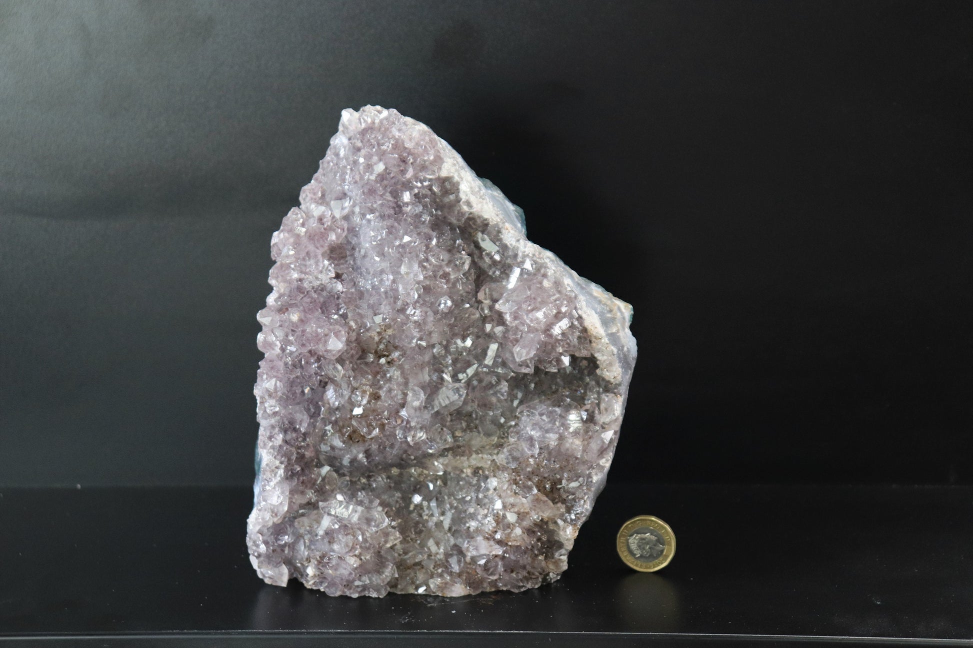 Amethyst Crystal Natural Geode Free Standing