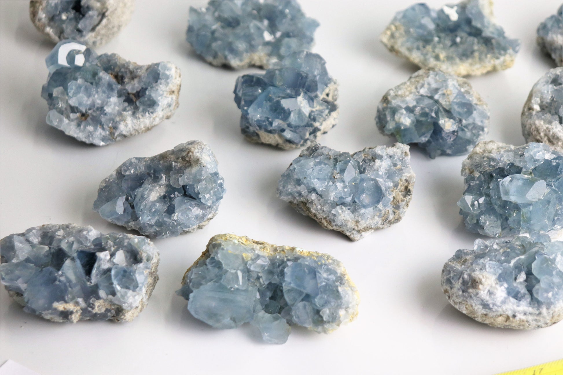 Small Celestite Crystal Geode / Celestine  200-300g