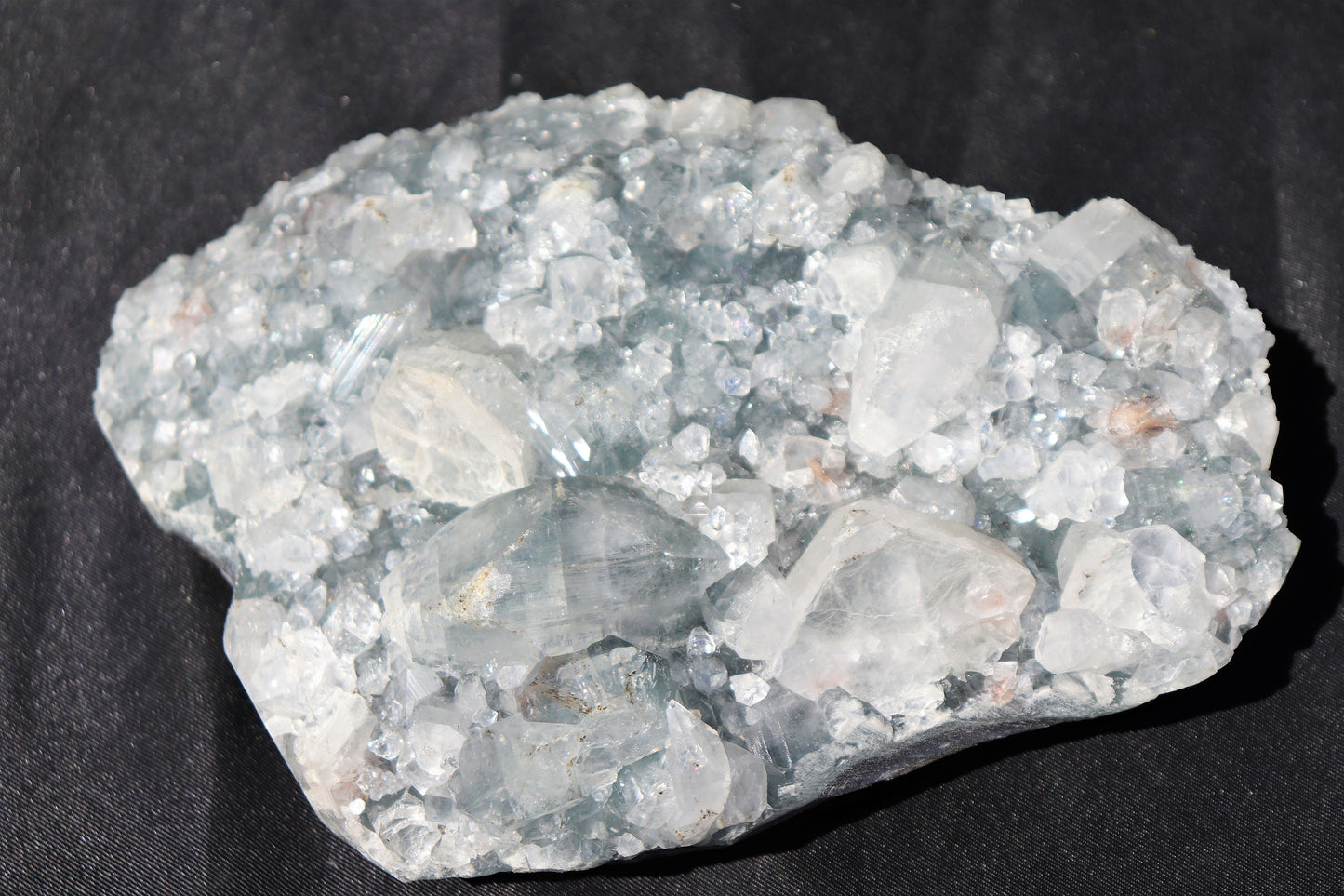 13) Extra Large Apophyllite Zeolite Crystal  - India  3.82 KG