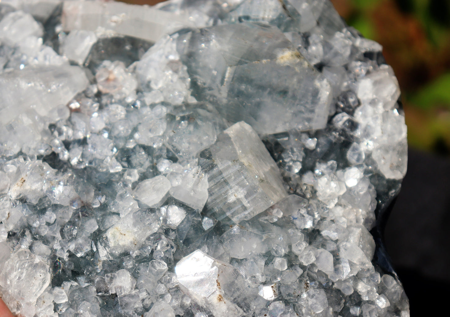 13) Extra Large Apophyllite Zeolite Crystal  - India  3.82 KG
