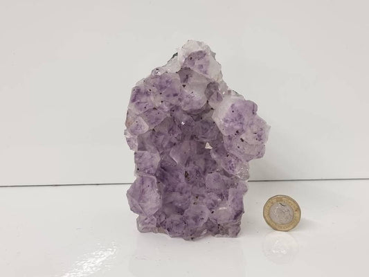 Amethyst Crystal Natural Geode Free Standing