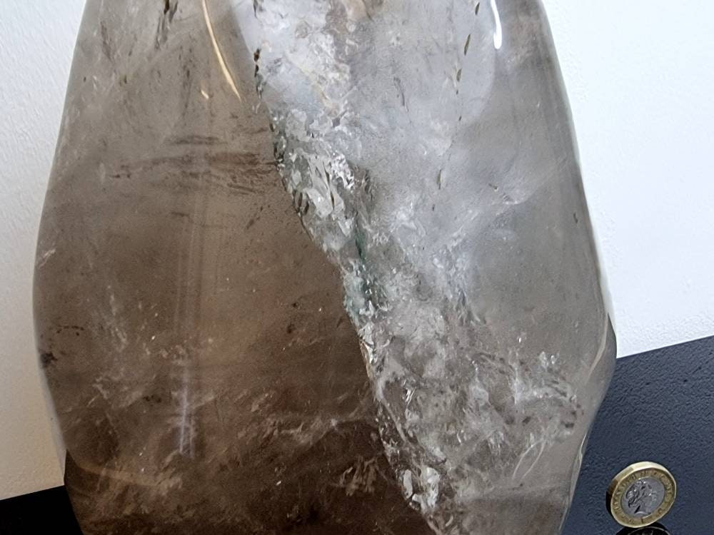 large statement quartz crystal