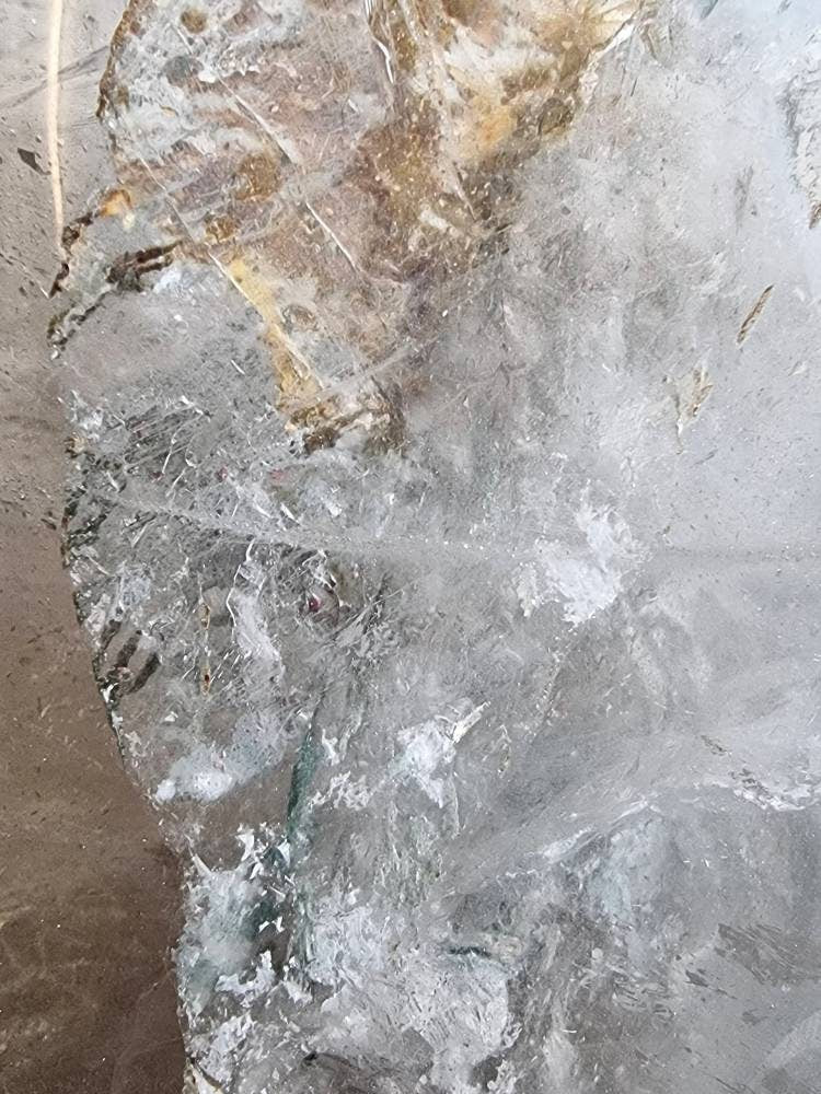 Extra Large Smoky & Clear Quartz Crystal Freeform